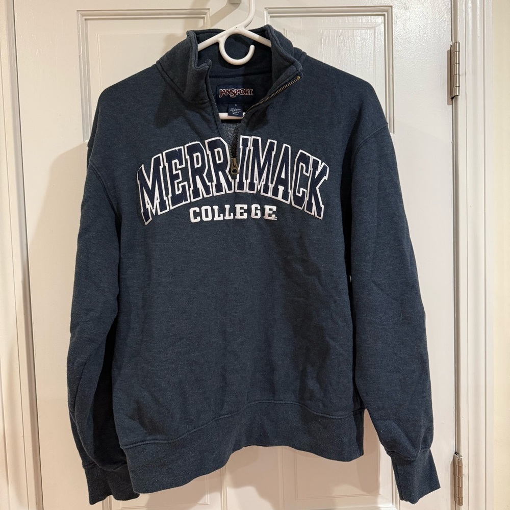 Merrimack College Quarter zip Sweatshirt